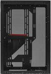 Actual product image Ssupd Meshroom S PCIE 5.0 Edition PC Gehäuse, Mini-Tower, Mini-ITX Gehäuse - schwarz