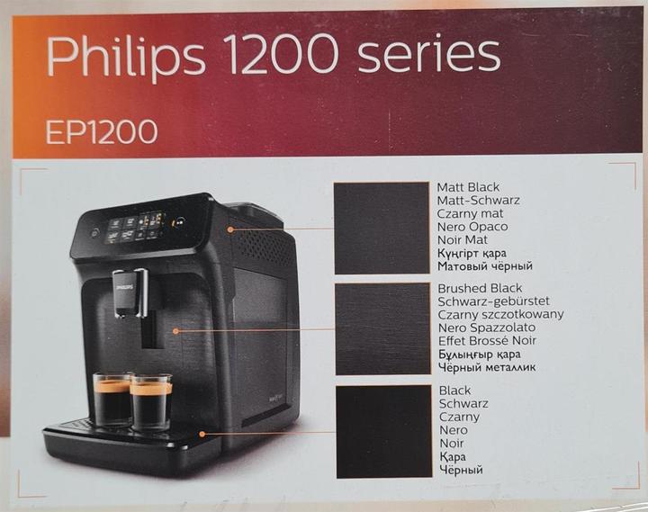 Produktbild Philips Series 1200 EP1200/00 Kaffeevollautomat Espressomaschine, schwarz