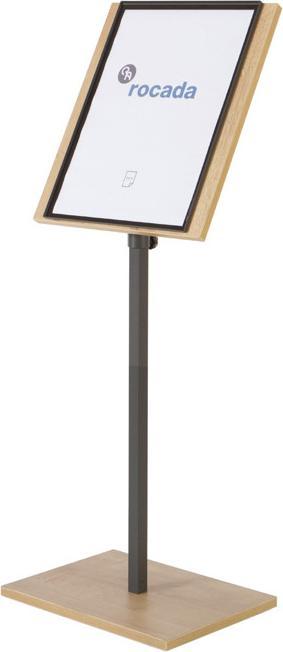 Actual product image Rocada Info display, DIN A3, 132x40x30cm, magnetic (A3)