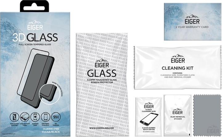 Produktbild Eiger Mountain Glass Clear Edge (1 Stück, Huawei P40)