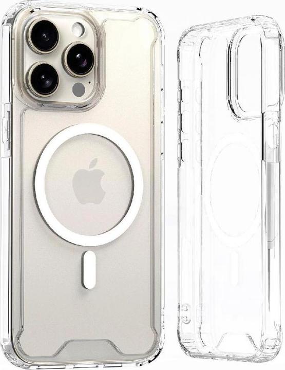 Produktbild Hurtel Clear Corner Case MagSafe for iPhone 16 Pro Max - Clear (Apple iPhone 16 Pro Max)
