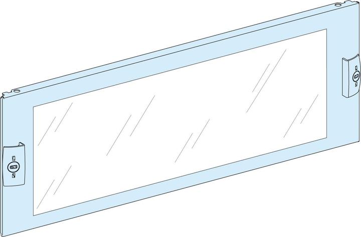 Produktbild Schneider PrismaSeT-P, Frontplatte, mit Sichtfenster,Breite=650mm,Höhe=4Module LVS03342