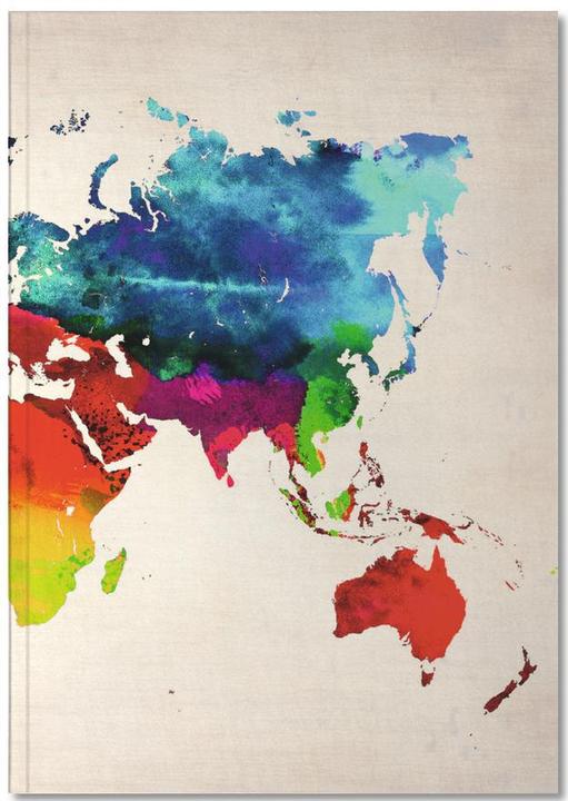 Produktbild Juniqe World Map - Weltkarten (A5, Gepunktet, Harter Einband)