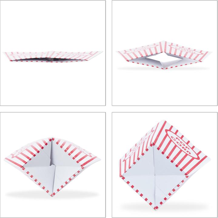 Produktbild Relaxdays 100x Popcorntüten (100 x)