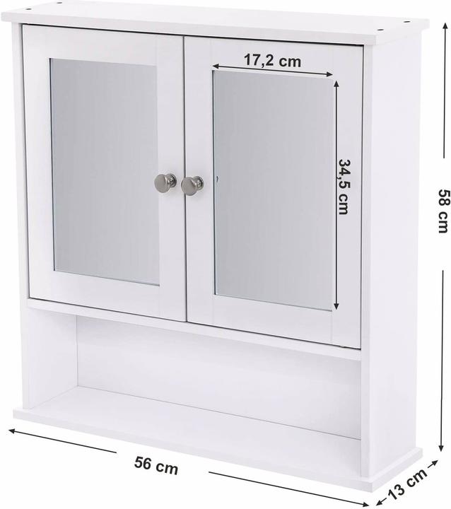 Actual product image Vasagle Felix (56.5 x 13 x 58.5 cm)