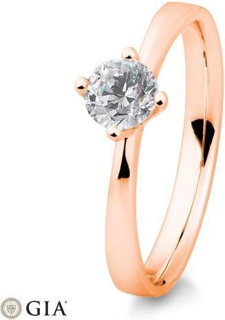 Breuning RING - 4er Krappenfassung (51, 585/14 K Gold)
