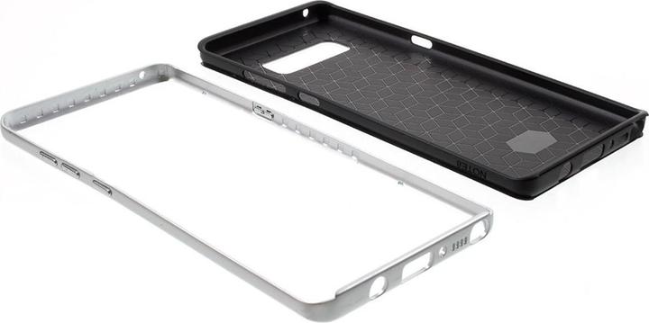 Actual product image König Design Mobile Phone Cover for Samsung Galaxy S6 Edge Protective Case Backcover Bumper Cases Silver (Samsung Galaxy S6 Edge)