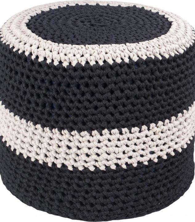 Image du produit Glorex Bandes de macramé en laine 250 g, noir (125 m)
