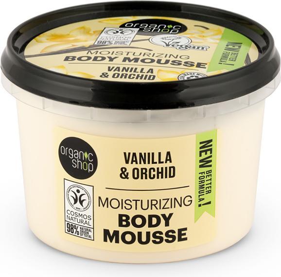 Organic Shop Organic Vanilla Orchid (Körpercreme, 250 ml)
