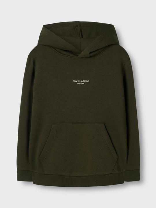 Actual product image Name it Nkmbrody Ls Nreg Sweat Wh Bru Noos (146)