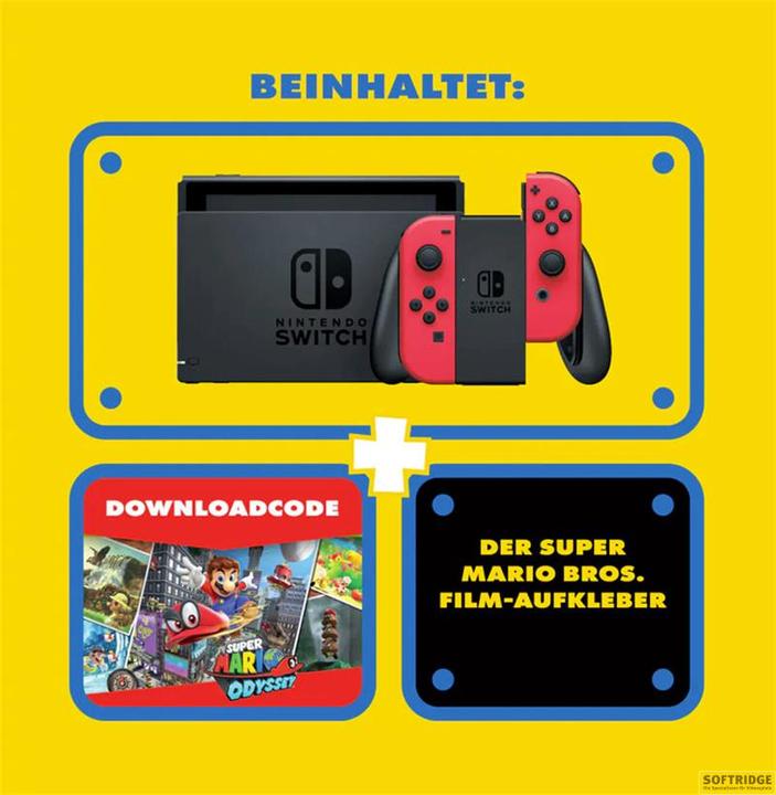 Produktbild Nintendo Switch + Super Mario Odyssey