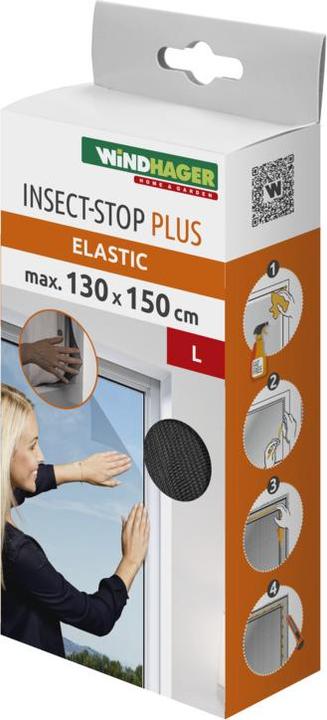 Produktbild Windhager Elastic Fliegengitter (130 x 150 cm)