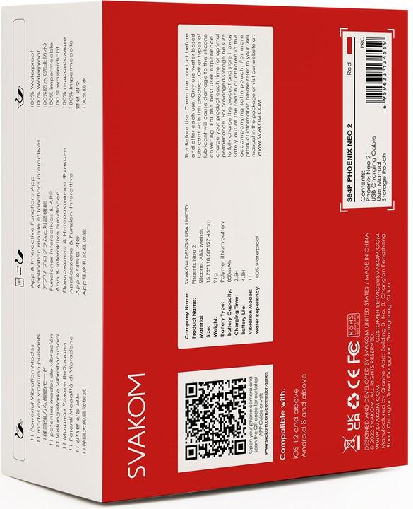 Actual product image Svakom Phoenix Neo 2