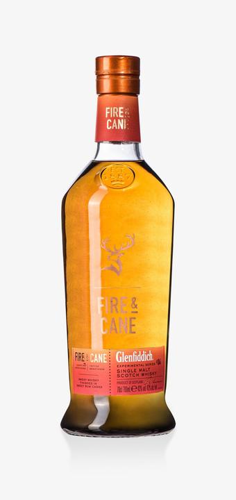 Actual product image Glenfiddich Single Malt Fire & Cane Experimental (Single Malt, Scotch whisky, 1 x 70 cl)