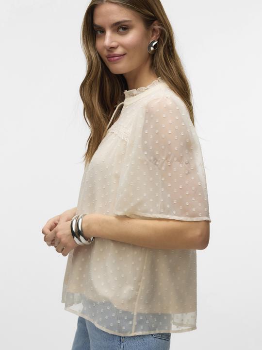 Immagine prodotto Vero Moda Vmleah Ss Lace Top Wvn Ga Noos (L)