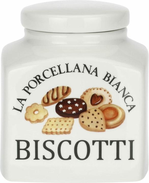 Actual product image La Porcellana Bianca Conserva biscuit container - White 3 5 ltr (3.50 l)