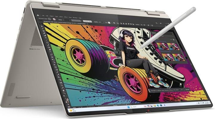 Immagine prodotto Lenovo Yoga 7 2-in-1 (16", AMD Ryzen AI 7 350, 17.18 GB, 1000 GB, DE)