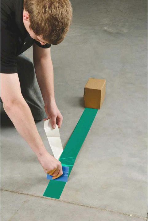 Actual product image Brady B-514, ToughStripe, floor marking tapes, polyester, green, 50.8mm x 30m (104315) (50.80 mm)