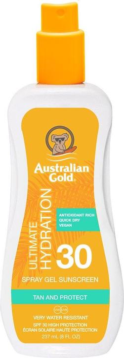 Australian Gold Spray Gel Clear (Sonnenspray, Sonnengel, SPF 30, 237 ml)
