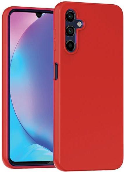 Actual product image Soft Sam A25 5G czerwony/red (Samsung Galaxy A25, Samsung Galaxy A25 5G)