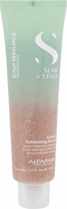 Actual product image Alfaparf Semi Di Lino Scalp Rebalance Gentle Exfoliating Scrub (150 ml)