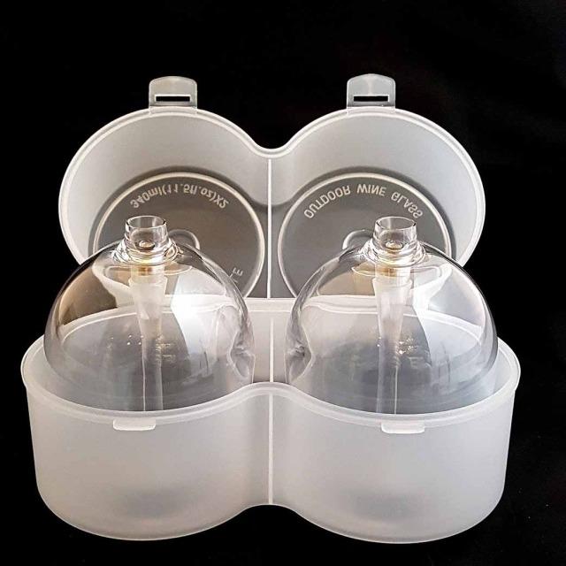 Actual product image Winkee Weingläser to go 2-er Set (2 Glasses, Red wine glasses)
