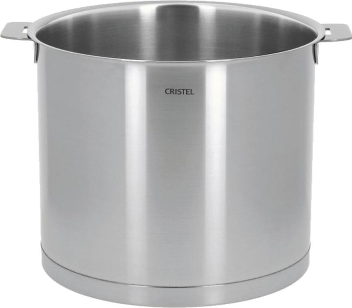 Cristel Strato Amovible vaso vegetale Ø20cm (20 cm, Pentola, Acciaio inossidabile, Alluminio)