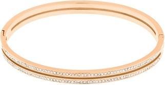 JVD - Shiny rose gold-plated steel bracelet SSSB0058XI8RO - Diameter: 6.5 cm (6.50 cm)