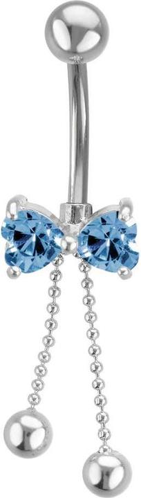 Image du produit Bijouteria Piercing nombril (Acier inoxydable, Laiton, Zircone)