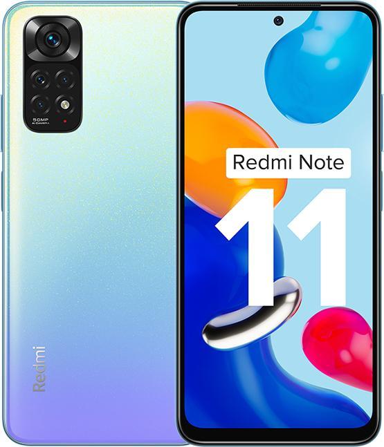 Image du produit Xiaomi Redmi Note 11 (128 Go, Bleu Étoile, 6.43", Double SIM + SD, 50 Mpx, 4G)