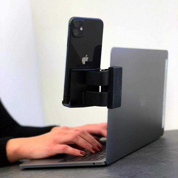 Actual product image Kikkerland Phone Stand Clip For Computer