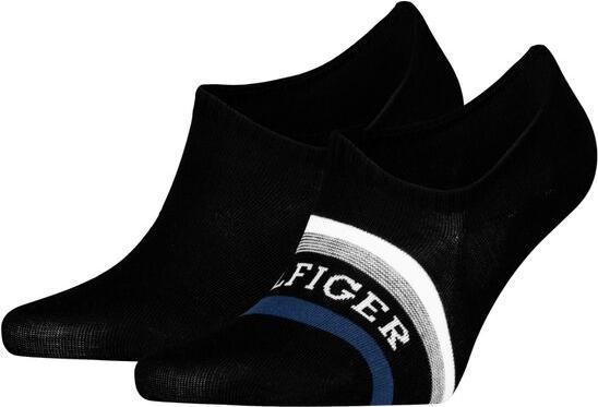 Produktbild Tommy Hilfiger Socken Söckchen 2P Schwarz (2er Pack, 43 - 46)