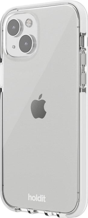 Actual product image Holdit Back Cover Seethru iPhone 14 White (Apple iPhone 14)