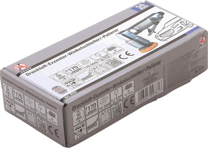 Produktbild BGS Druckluft-Exzenter-, Winkelschleifer / -Polierer (Exzenterpolierer, Exzenterschleifer)