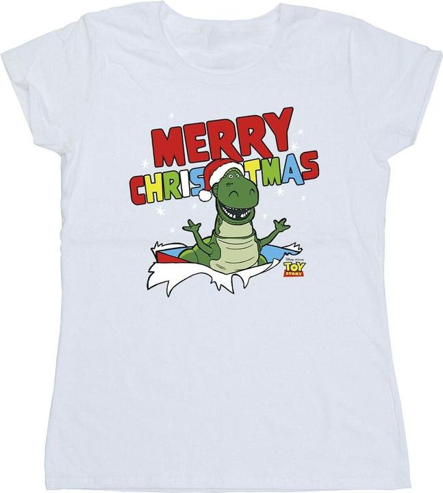 Disney Toy Story Rex Christmas Burst TShirt (S)