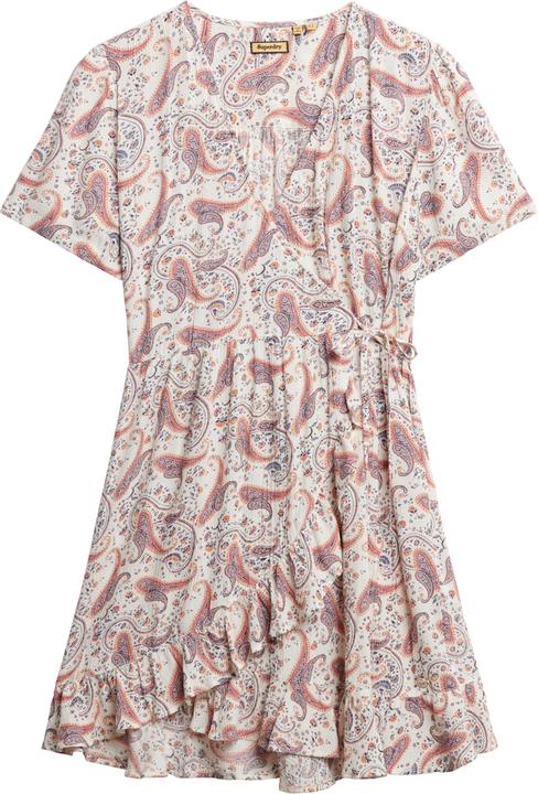 boho paisley bordure crème