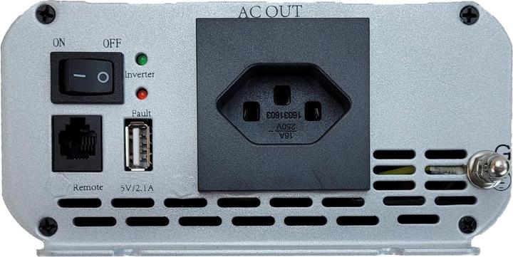 Actual product image Noqon NSP1012-X 1000W/12V Sinus-Wechselrichter mit reiner Sinuswelle