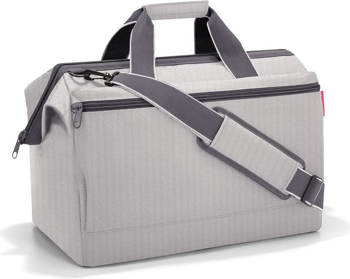 Image du produit reisenthel allrounder L poche herringbone gris