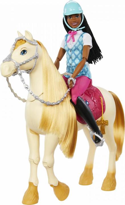 Produktbild Barbie Mysteries: Das geheimnisvolle Pferdeabenteuer“ Brooklyn“ Puppe mit Reitkleidung