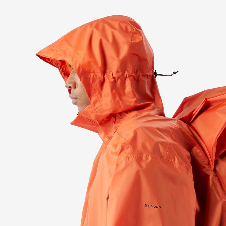 Produktbild Forclaz Poncho Regencape 60 l Wandern - MT500 orange (L)