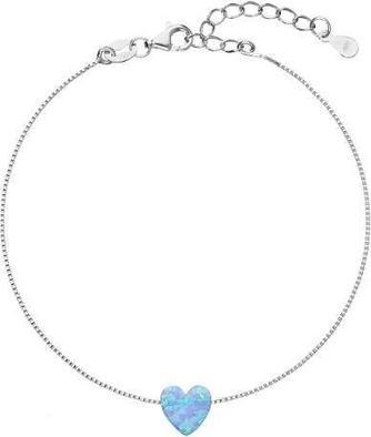 Produktbild Evolution Group Gentle bracelet with synthetic opal 13018.3 (L) (Synthetischer Opal)