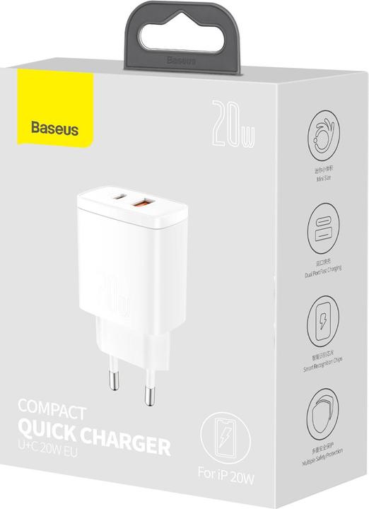 Image du produit Baseus Chargeur compact (20 W)