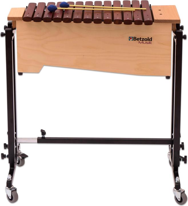 Actual product image Betzold Musik Alto Xylophone + Stand Trolley (Xylophone)