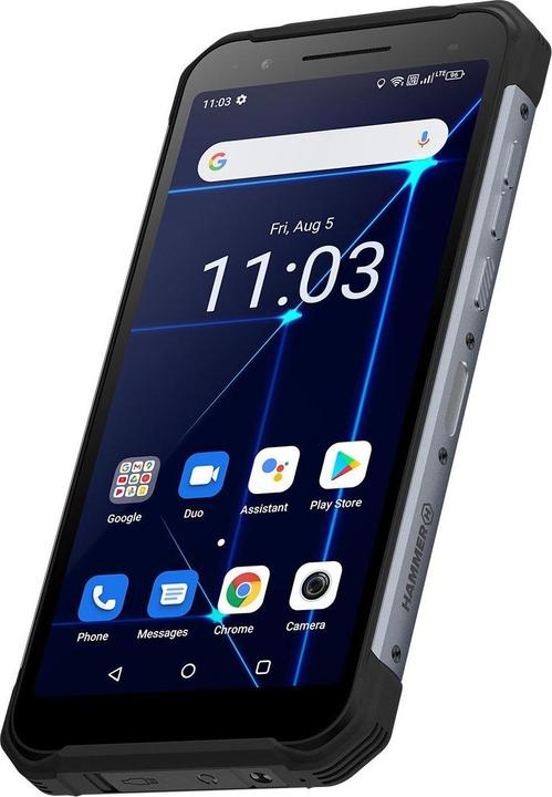Produktbild Hammer Construction (128 GB, Schwarz, Silber, 6", SIM + eSIM, 16 Mpx, 4G)