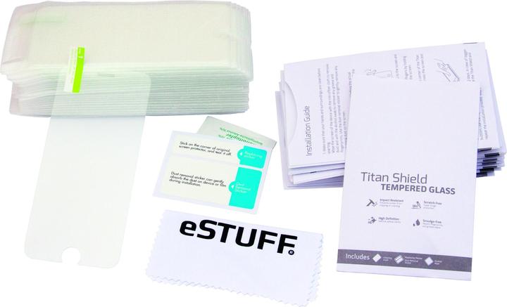 Actual product image eSTUFF Apple iPhone 6.1 Full Clear Screen Protector Film (e) (25 Piece, Apple iPhone 11)