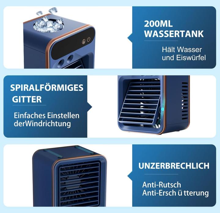 Produktbild hYwecy Tragbare Verdunstungs-Klimaanlage