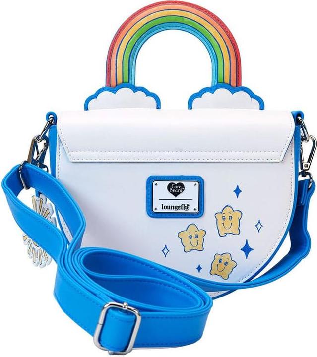 Actual product image Loungefly Care Bears Rainbow shoulder bag