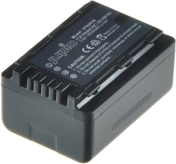 Image du produit Jupio VW-VBK180 1800 mAh - Accu Caméscope (Batterie de l'appareil photo)