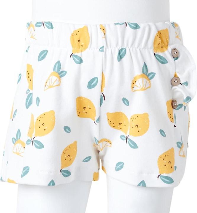 Produktbild VidaXL Kindershorts Ecru 128,Material: 100 % Baumwolle,Farbe (128)
