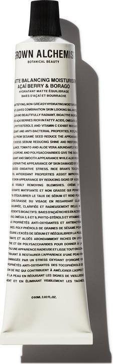 Actual product image Grown Alchemist GROWN Beauty - Matte Balancing Moisturiser: Açai Berry & Borago (60 ml, 24h cream)